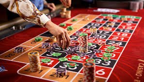 Live dealer blackjack table with English-speaking croupier